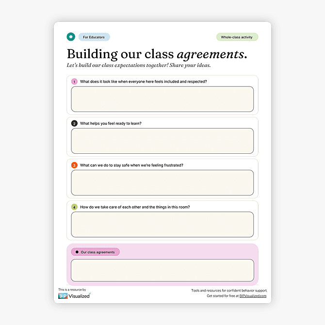 Class Agreements Builder