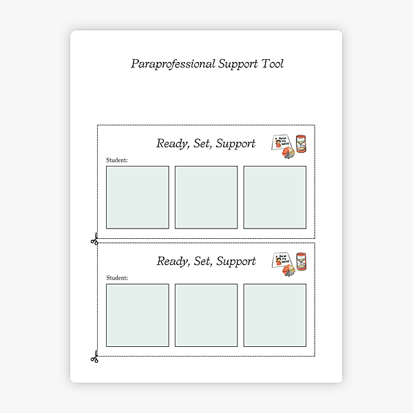Paraprofessional Support Tool