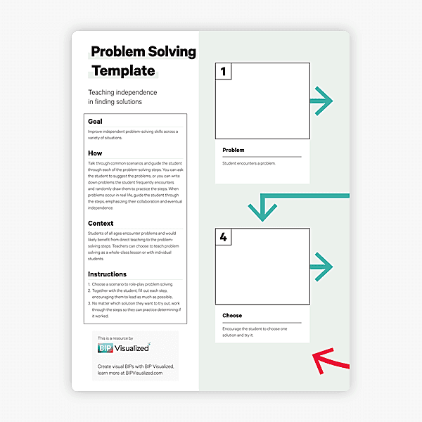 Problem-Solving Planning Template