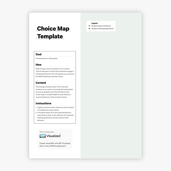 Choice Map Template