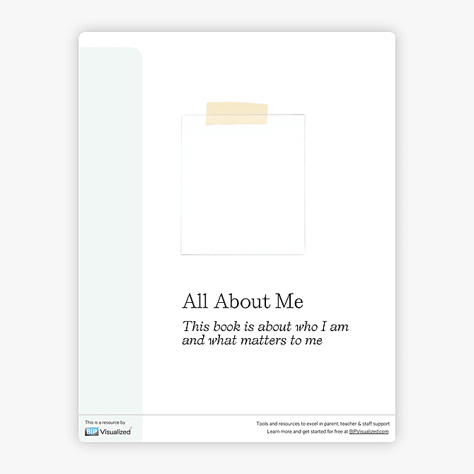 All About Me Book