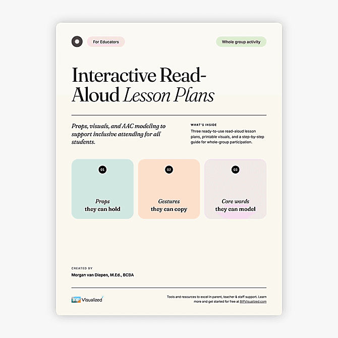 Interactive Read-Aloud Lesson Plans