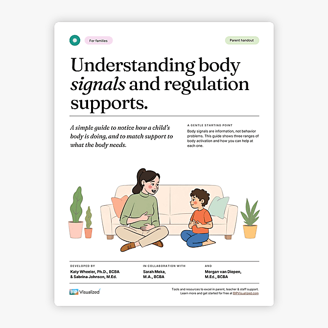 Understanding Body Signals and Regulation Supports