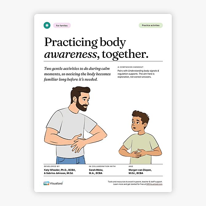 Practicing Body Awareness Together